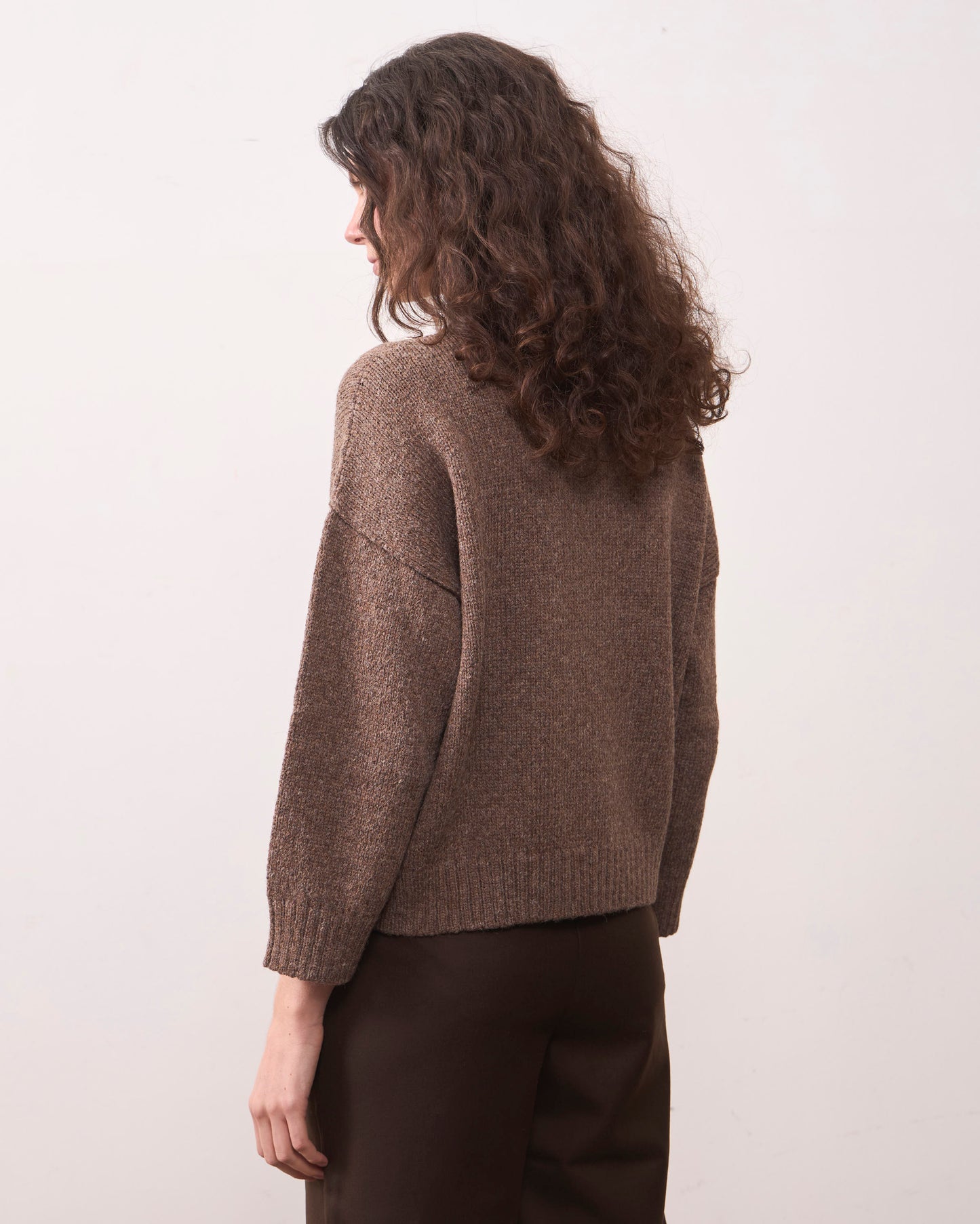 Cardigan Zorzal Castaña