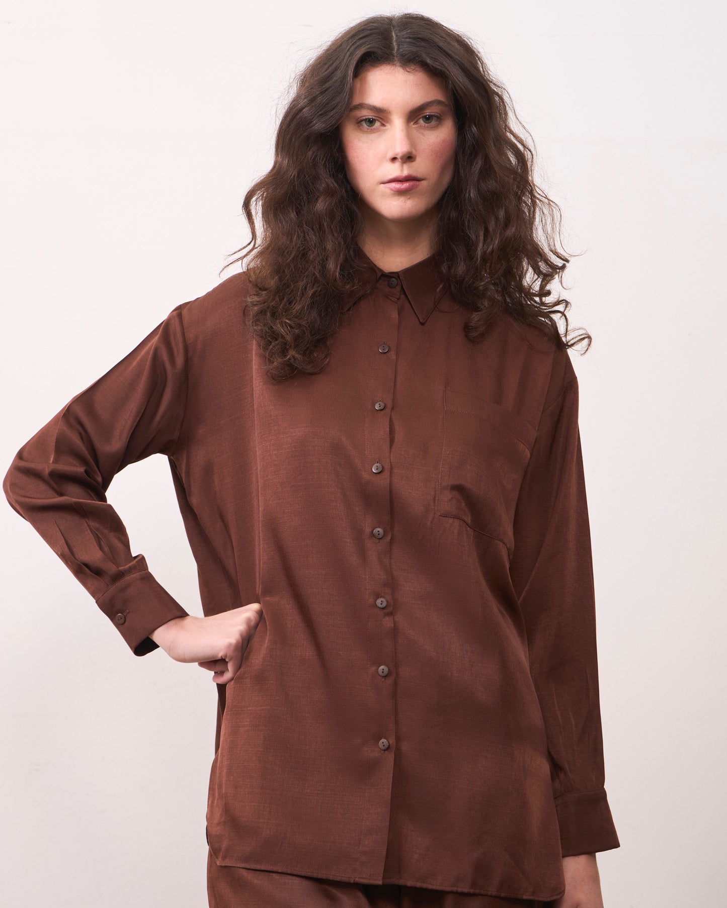 Blusa Mirlo Chocolate